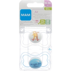 Mam Air Nuggi Silicone 16-36m Boy