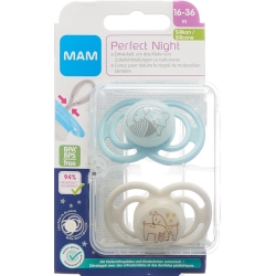 Mam Perfect Night Nuggi Silikon 16-36m Boy