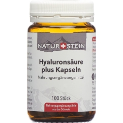 Naturstein Hyaluronsäure Plus Kapseln Glas 100 Stück