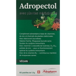 Adropectol Plants Pastillen 60 Stück