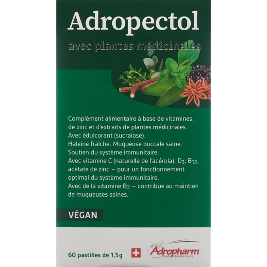 Adropectol Plants Pastillen 60 Stück buy online