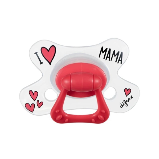 Difrax Nuggi Natural 20+m I Love Silicone buy online