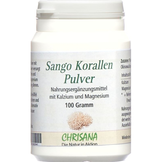Chrisana Sango Korallen Pulver Dose 100g buy online