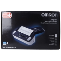 Omron Complete upper arm blood pressure M Integ ECG radio
