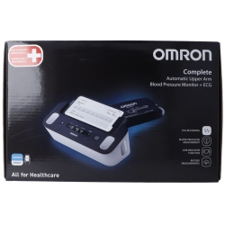 Omron Complete upper arm blood pressure M Integ ECG radio