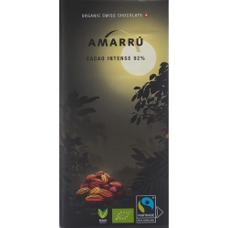 Amarru Cacao Intense 92% Bio Fairtrade 80g