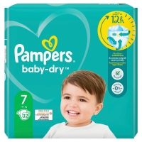 Pampers Baby Dry Grösse 7 15+kg Ex Lar Spar Neu 32 Stück