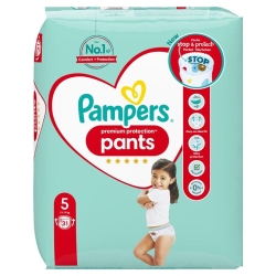 Pampers Prem Prot Pan Grösse 5 12-17kg Jun Spar 31 Stück