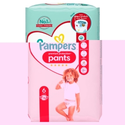 Pampers Prem Prot Pan Grösse 6 15+kg Ex Lar Pack 15 Stück