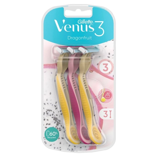 Gillette Venus Disposable razor Dragonfruit 3 pieces buy online