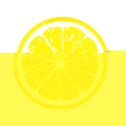 Herboristeria Servietten Lemon Rund 12 Stück