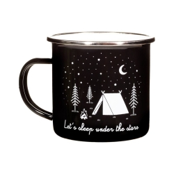 Herboristeria Emaille Tasse Let's Sleep Under Star