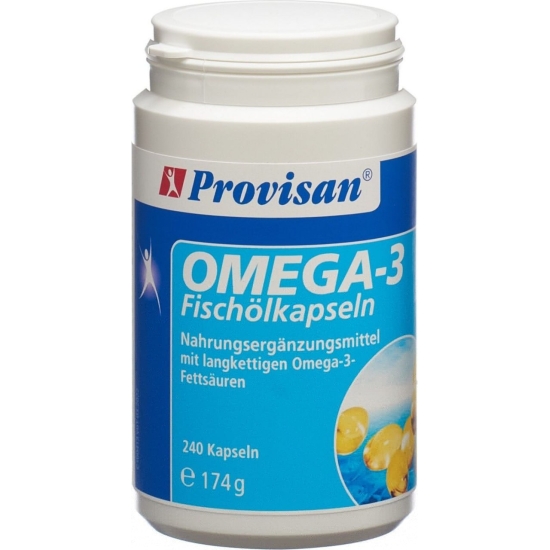 Provisan Omega 3 fish oil 240 capsules