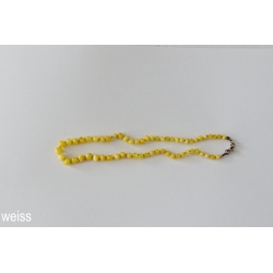 Amberstyle Bernstein 32cm Weiss Karabinerver