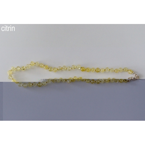 Amberstyle Bernstein 32cm Citrin Karabinerver buy online