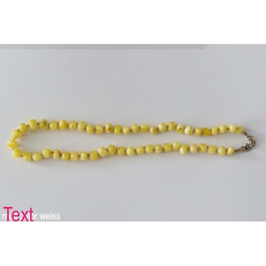 Amberstyle Bernstein 32cm Multico Wei Karabinerver buy online