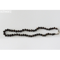 Amberstyle Bernstein 32cm Schwarz Karabinerver