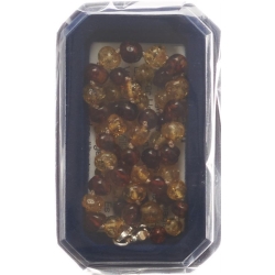 Amberstyle Bernstein 36cm Cogn Citrin Karabinerver