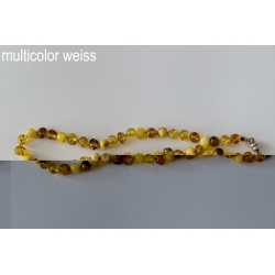 Amberstyle Bernstein 32cm Multico Wei Magnetversch