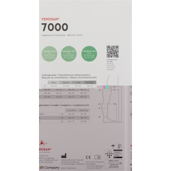 Venosan 7003 A-d Kkl3 L Kurz Gesch Beige 1 pair