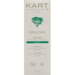 Kart Zahnpaste Lehm Oralcare Teebaum 75ml