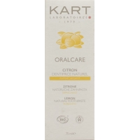 Kart Zahnpaste Lehm Oralcare Zitrone 75ml