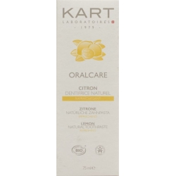 Kart Zahnpaste Lehm Oralcare Zitrone 75ml