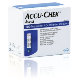 Accu Chek Aviva 100 Teststreifen