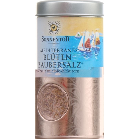 Sonnentor Mediter Blütenzaubersalz Streudose 90g buy online