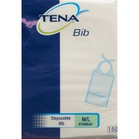Tena Bib Schutzserviette 37x68cm M/L 150 Stück