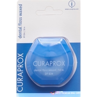 Curaprox DF 834 dental floss 50m waxed Mint