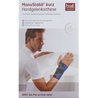 Bort Manustabil Handgelenk Kurz Grösse M Links Schwarz