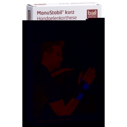 Bort Manustabil Handgelenk Kurz Grösse L Links Schwarz