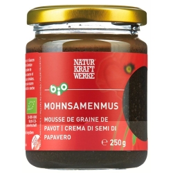 Naturkraftwerke Mohnsamenmus Bio Glas 250g