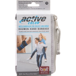Bort Activecolor Daumen-hand-bandage Grösse M Schwarz