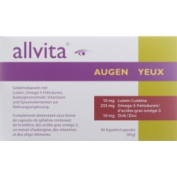 Allvita Augen Kapseln 90 Stück