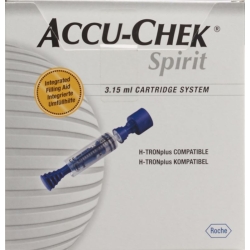 Accu-chek Spirit Ampullen System 3.15ml 25 Stück