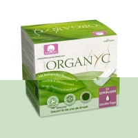 Organyc Slipeinlagen Gefaltet Light Flow 24 Stück