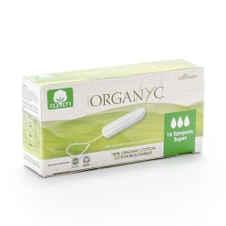 Organyc Tampons Super 16 Stück