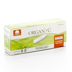 Organyc Tampons Super Plus 16 Stück