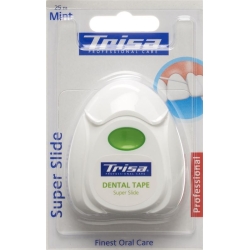 Trisa Super Tape Zahnseide 25m Mint Fluor