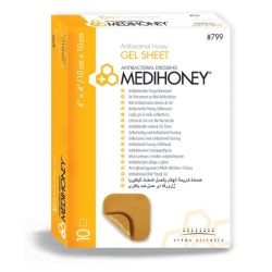 Medihoney Gel Sheet 10x10cm 10 Stück