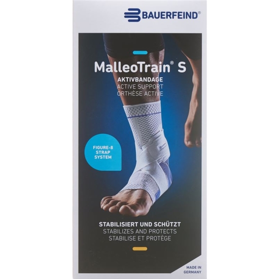 MalleoTrain S Aktivband Sprunggelenk Grösse 2 Rechts Titan buy online