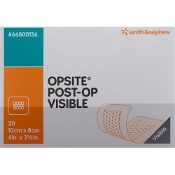 Opsite Post OP Visible Folienverband 8x10cm 20 Stück