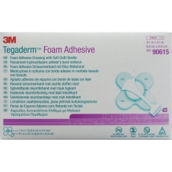 3M Tegaderm Foam Adhesive Schaumkompresse Mini Kreuzform 10 Stück