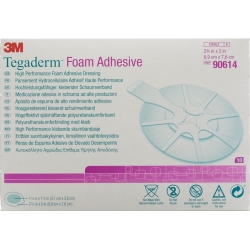3M Tegaderm Foam Adhesive Schaumkompresse Mini Oval 10 Stück