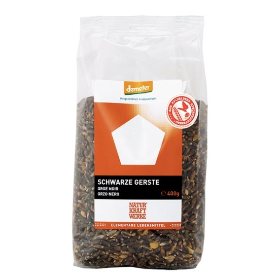Naturkraftwerke Schwarze Gerste Demeter 400g buy online