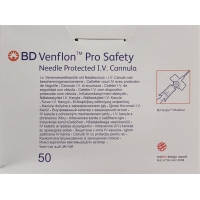 BD Venflon Pro Safety 20g 1.1x32mm Rosa 50 Stück