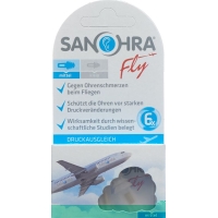 Sanohra Fly Ohrenstöpsel Erwachsene 2 Stück