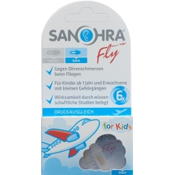 Sanohra Fly Ohrenstöpsel Kinder 2 Stück